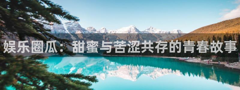 万事娱乐平台：娱乐圈瓜：甜蜜与苦涩共存的青春故事