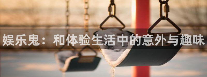 万事娱乐体育平台注册：娱乐鬼：和体验生活中的意外与趣味