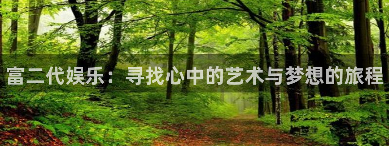 万事娱乐2体育登录入口：富二代娱乐：寻找心中的艺术与梦想的旅程